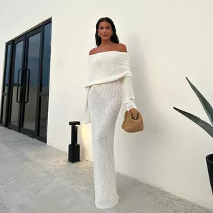 Women's Ribbed Knit Long Sleeve Romper with Pockets