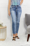 Kancan Full Size Amara High Rise Slim Straight Jeans Plus Size