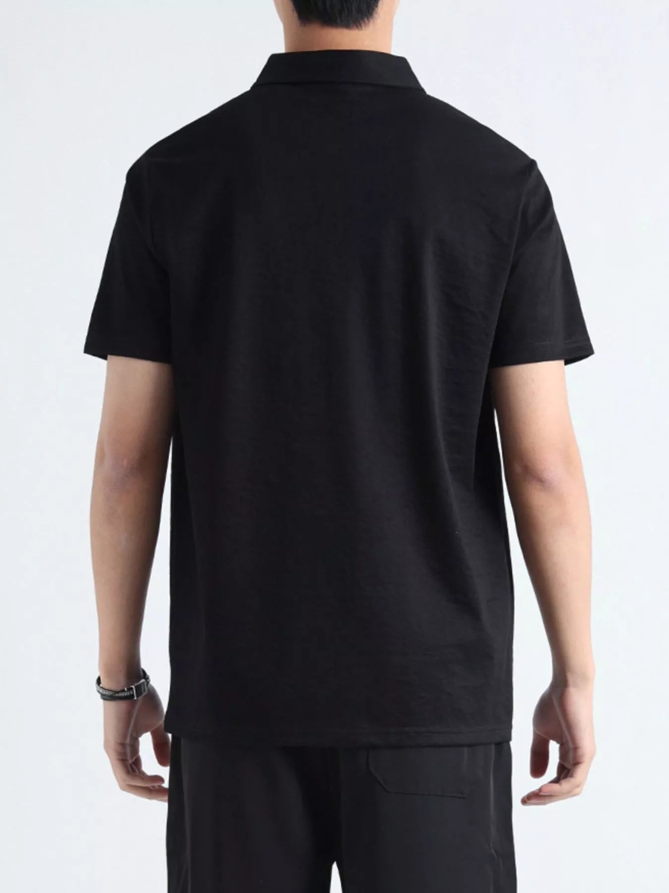 Men's Plus Size Casual Fit Short Sleeve Polo