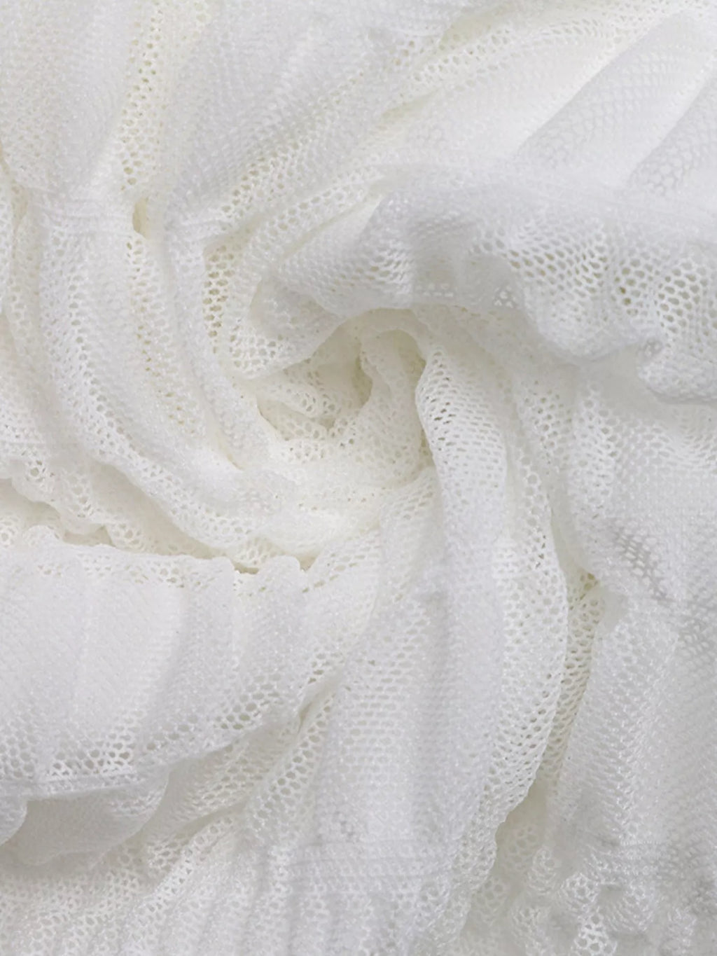 White Smocked Deep V-Neck Sleeveless Mini Dress