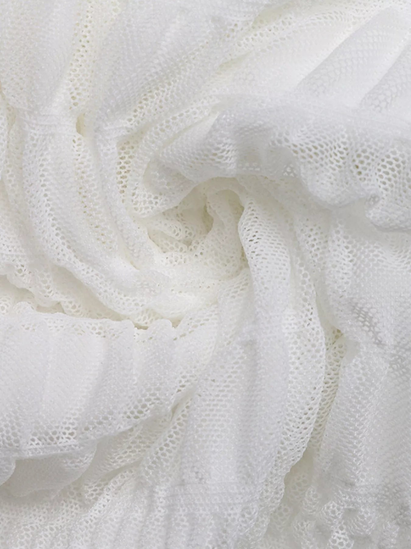 White Smocked Deep V-Neck Sleeveless Mini Dress