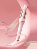 Automatic Rotating Ceramic Curling Iron for Soft Waves Pink