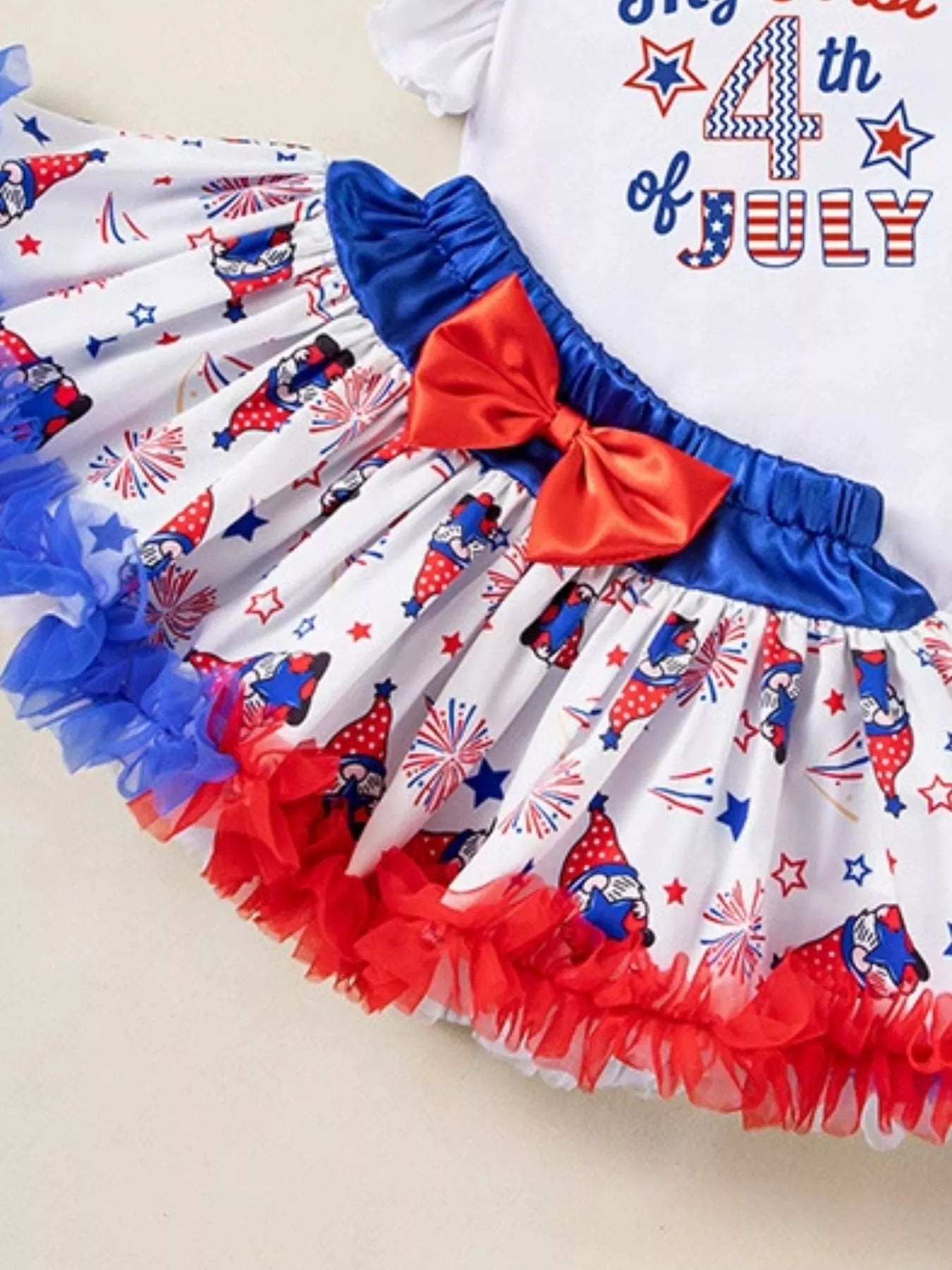 Baby Girls My First 4th of July Outfit Set Patriotic Tutu
