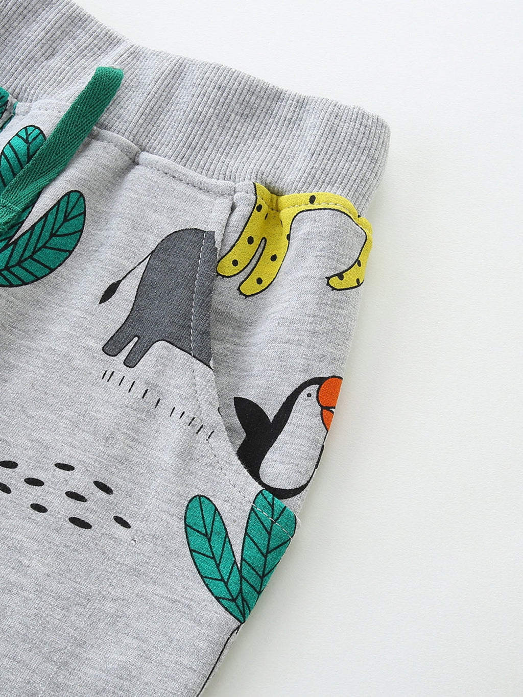 Children's Animal Print Casual Shorts