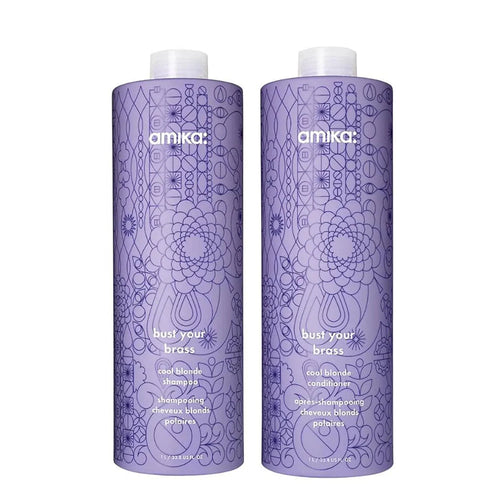Amika Bust Your Brass Cool Blonde Strength Repair Conditioner