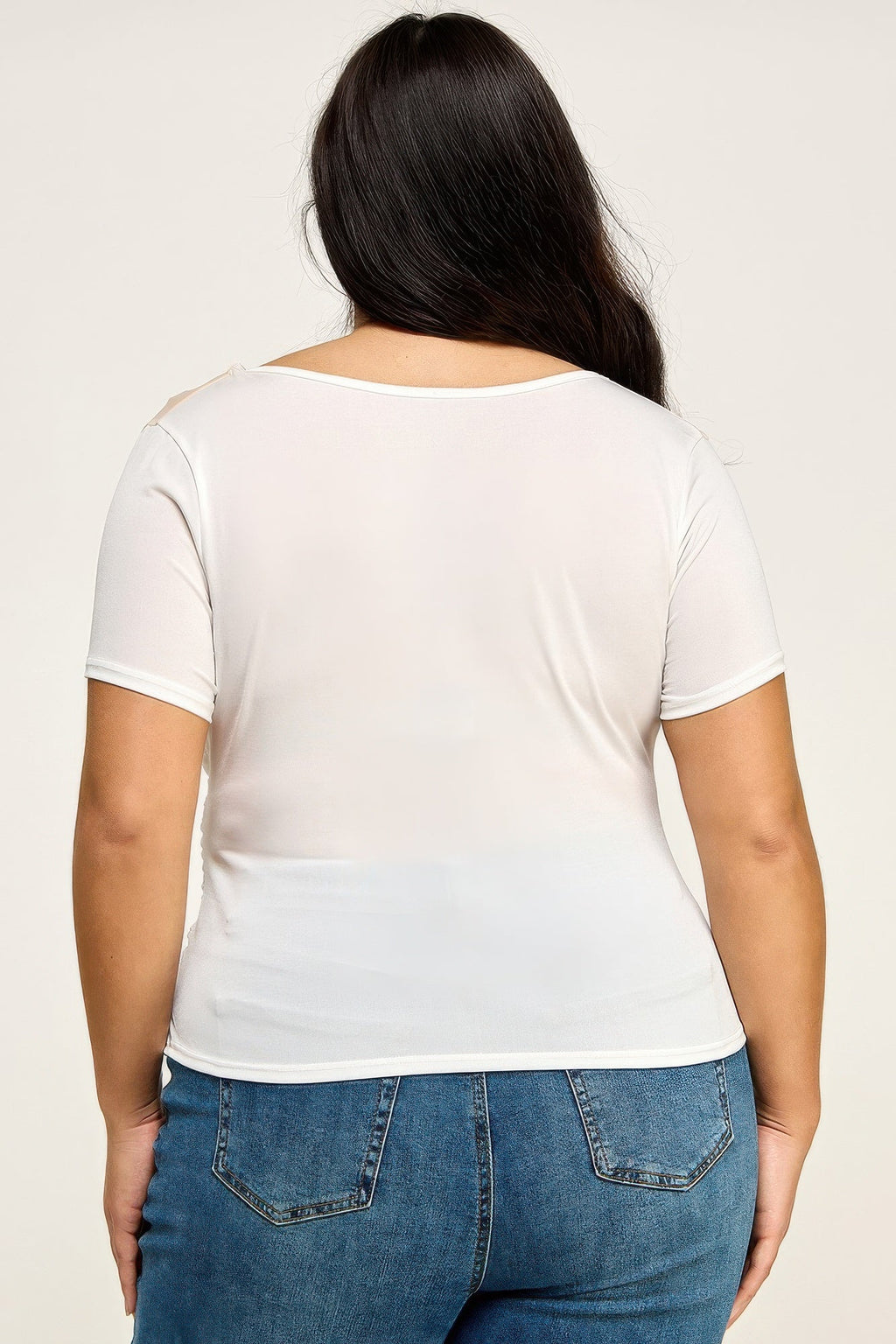 Mesh Wrap Top