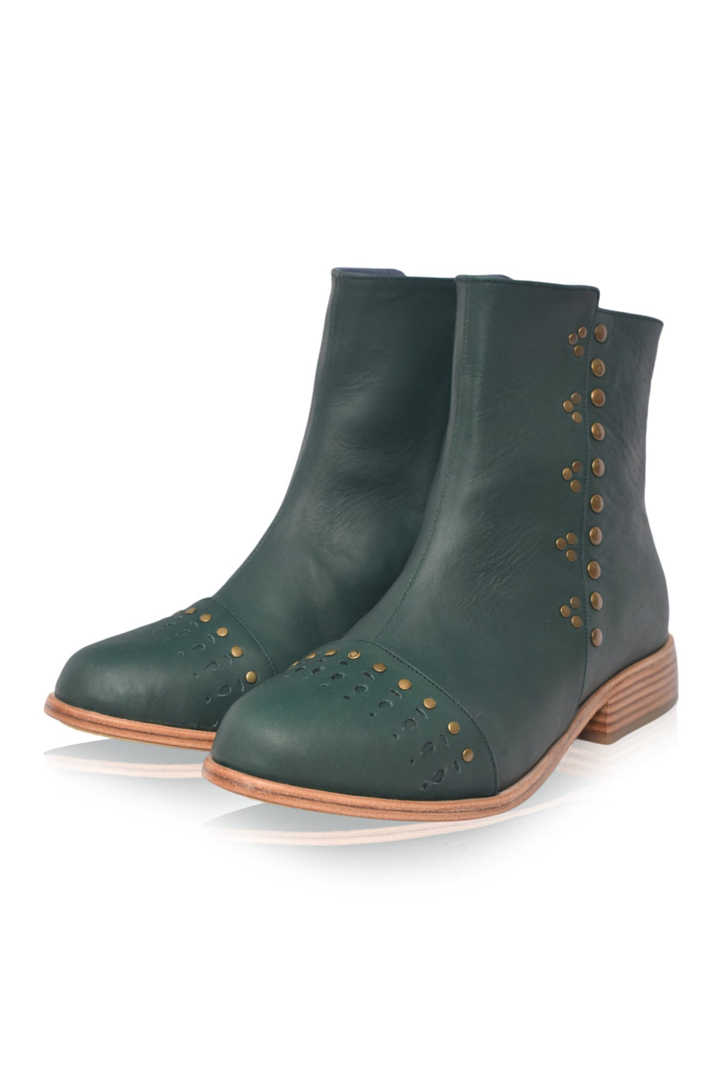 Lunaire Chelsea Leather Boots