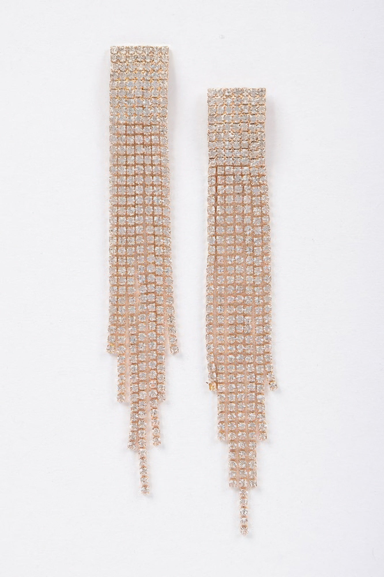Formal Rhinestone Unique Design Earrings