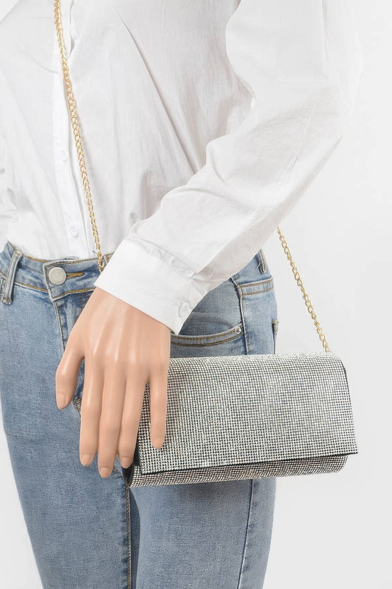 Rhinestone Party Clutch