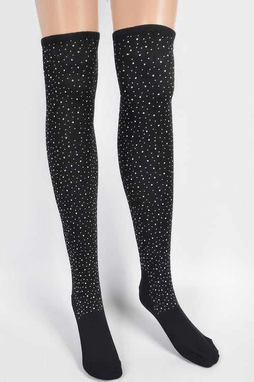 Ab Acrylics Stone Knee High Socks