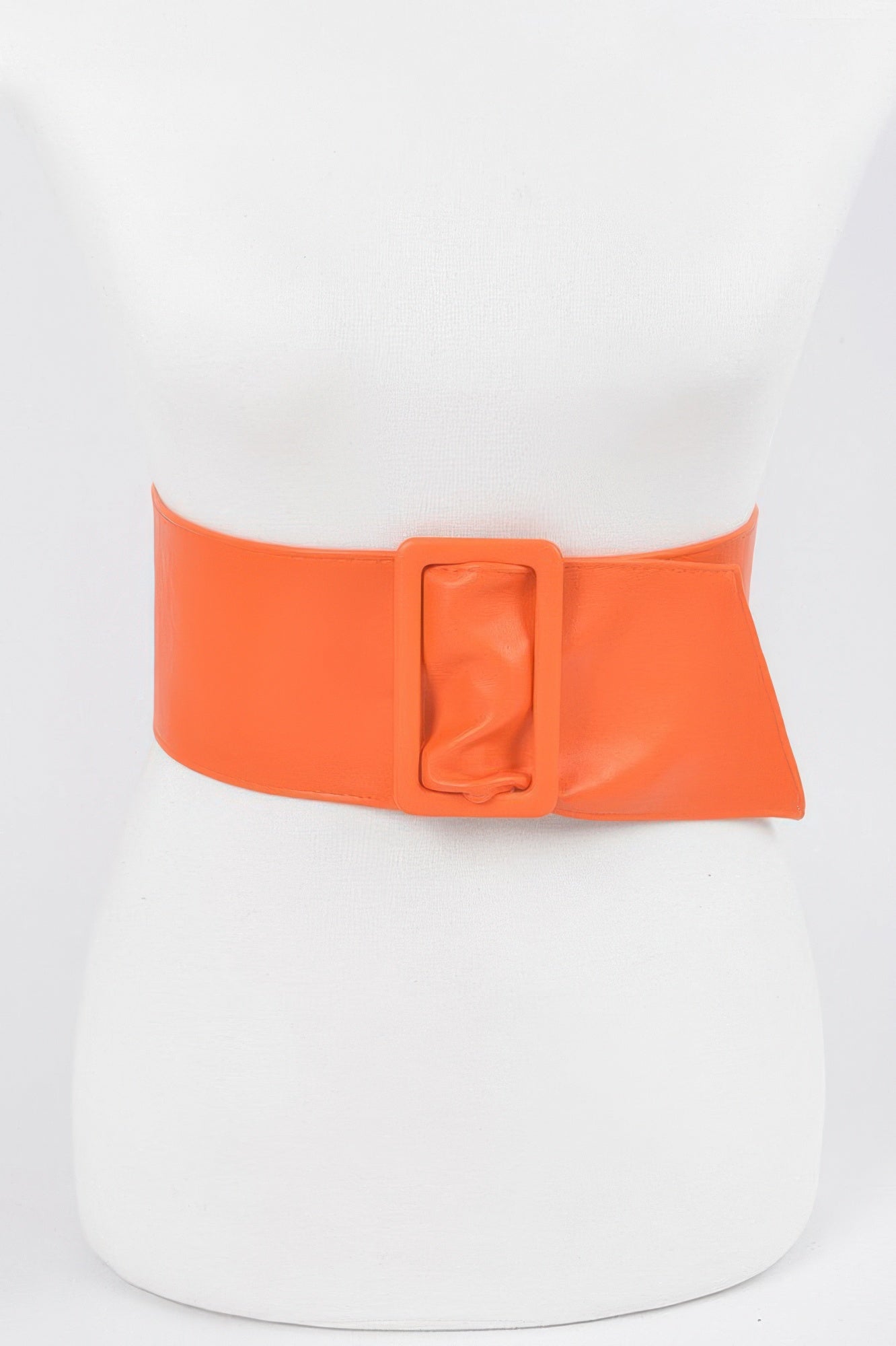 Faux Leather Waist Belt