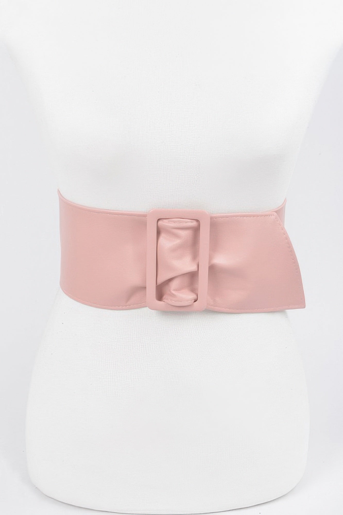 Faux Leather Waist Belt