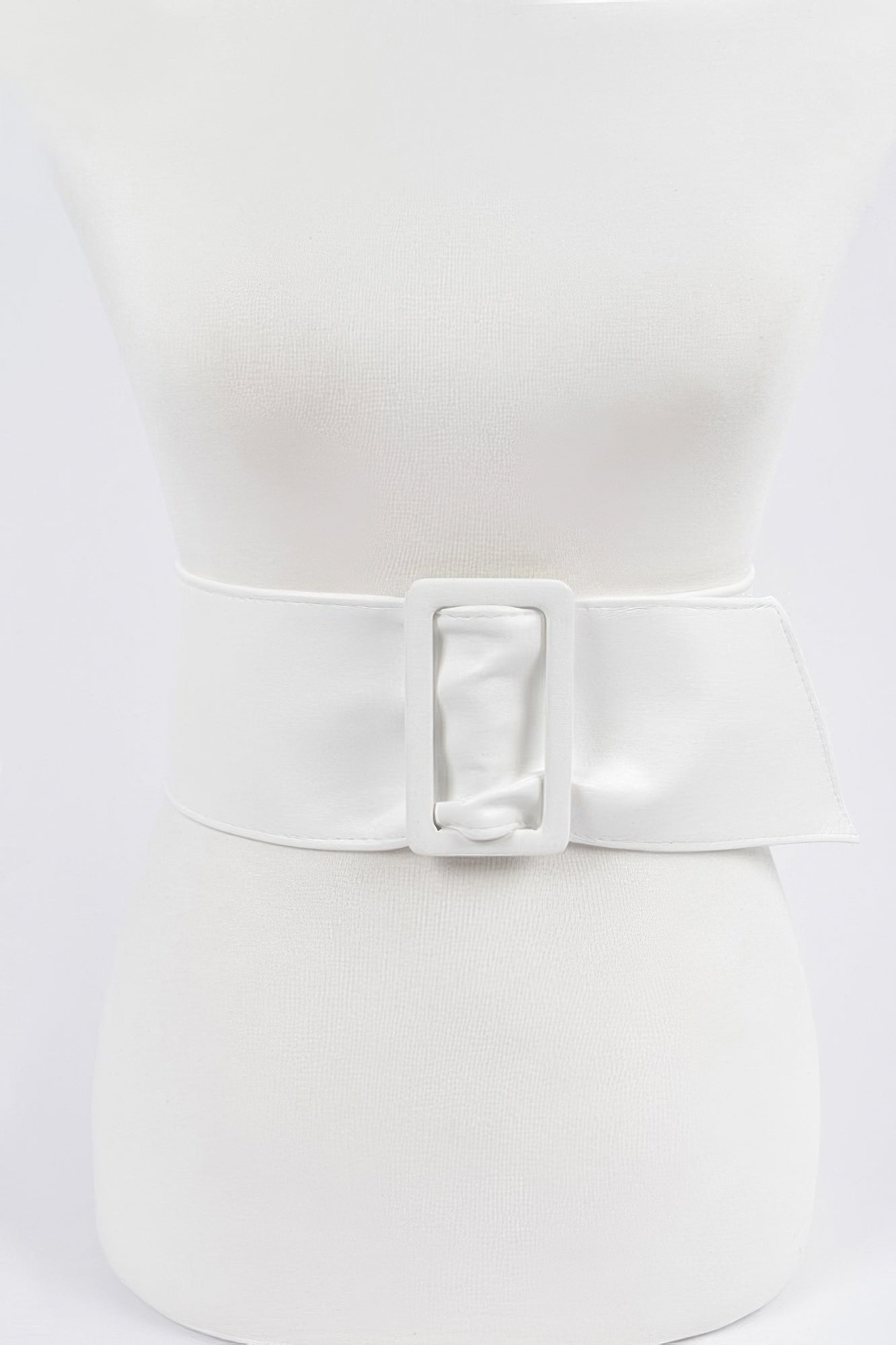 Faux Leather Waist Belt