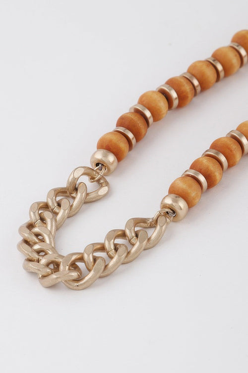 Bead N Chain Necklace