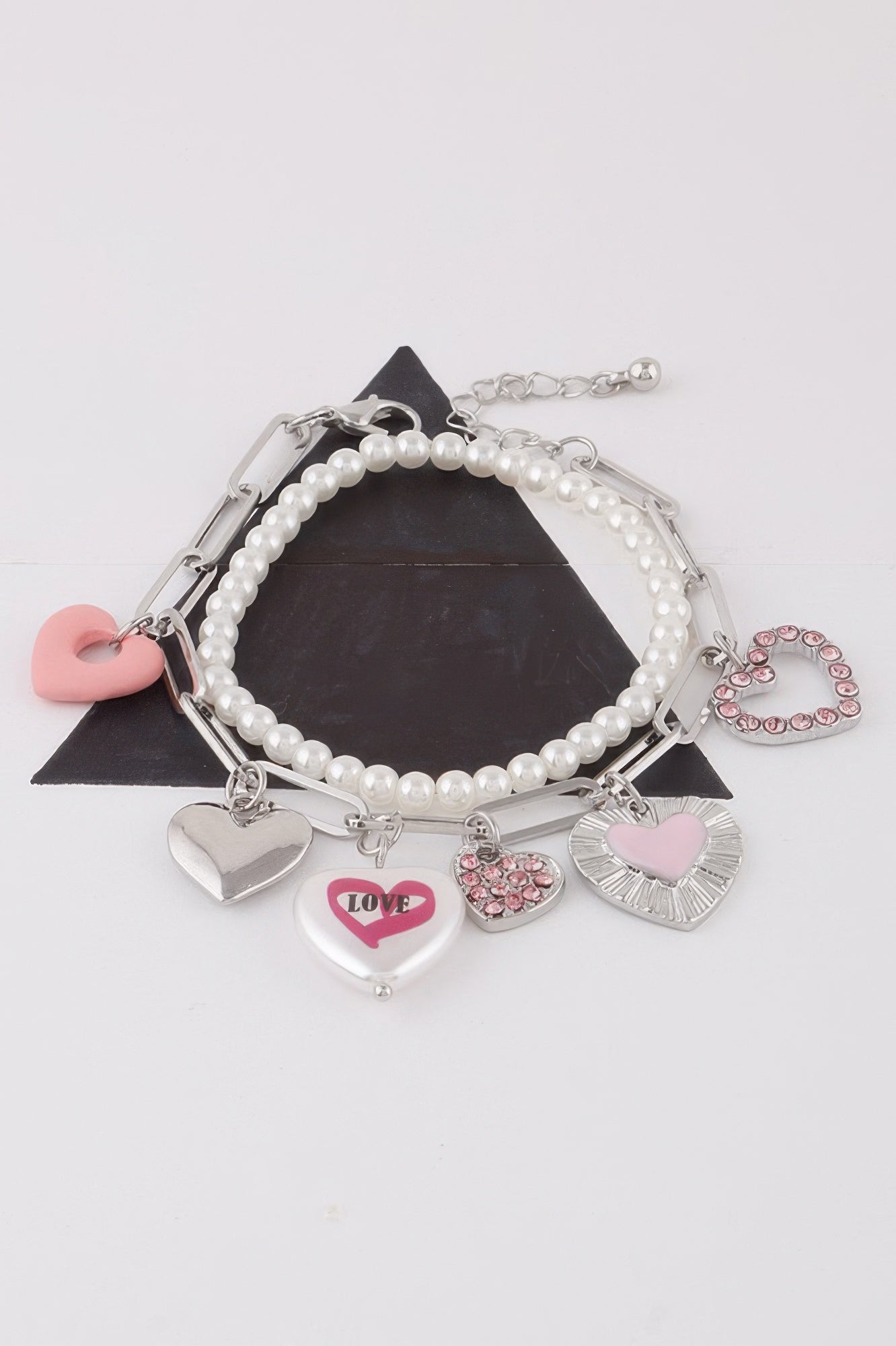 Heart Charms Bracelet