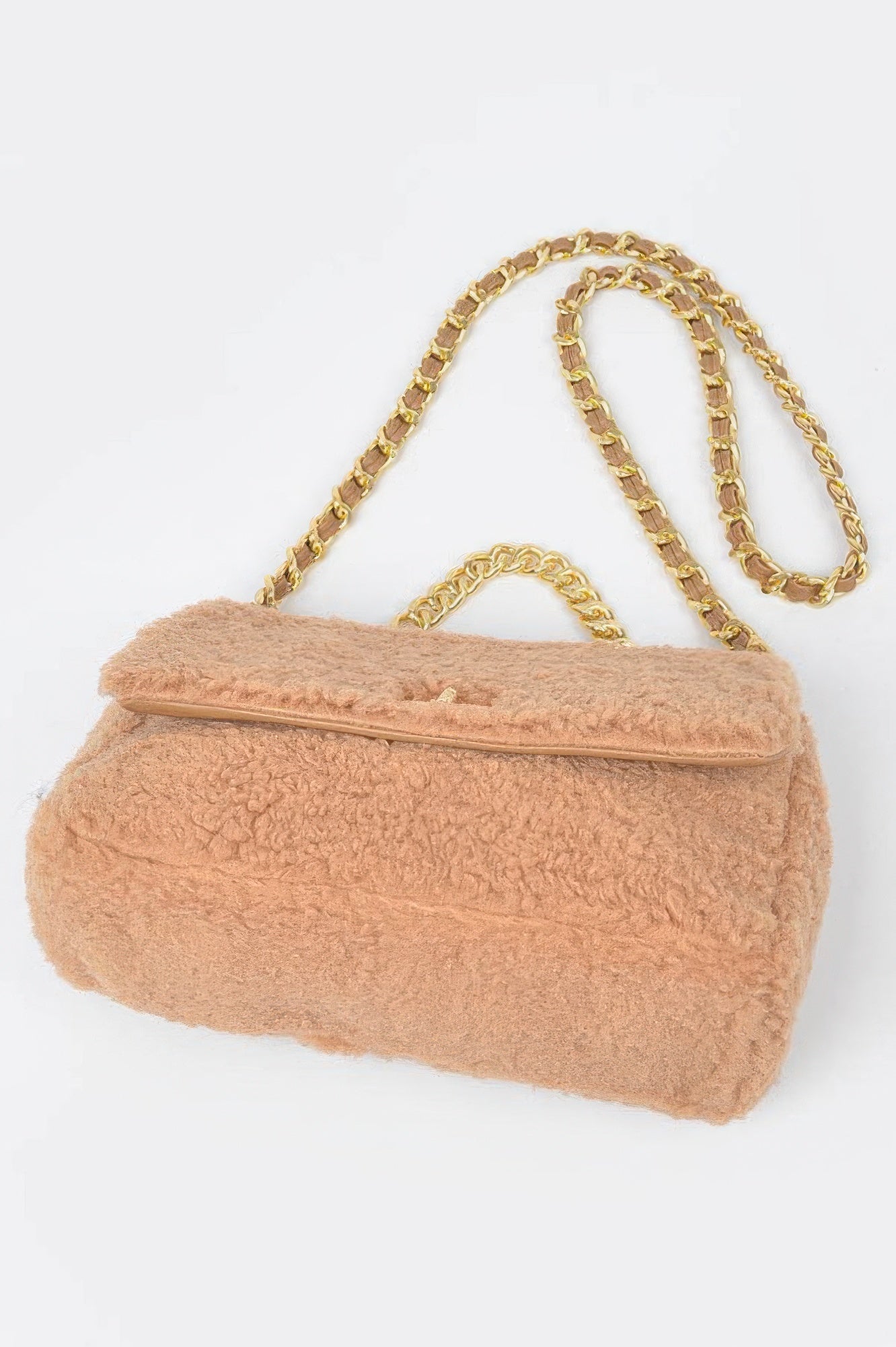 Faux Fur Shoulder Bag