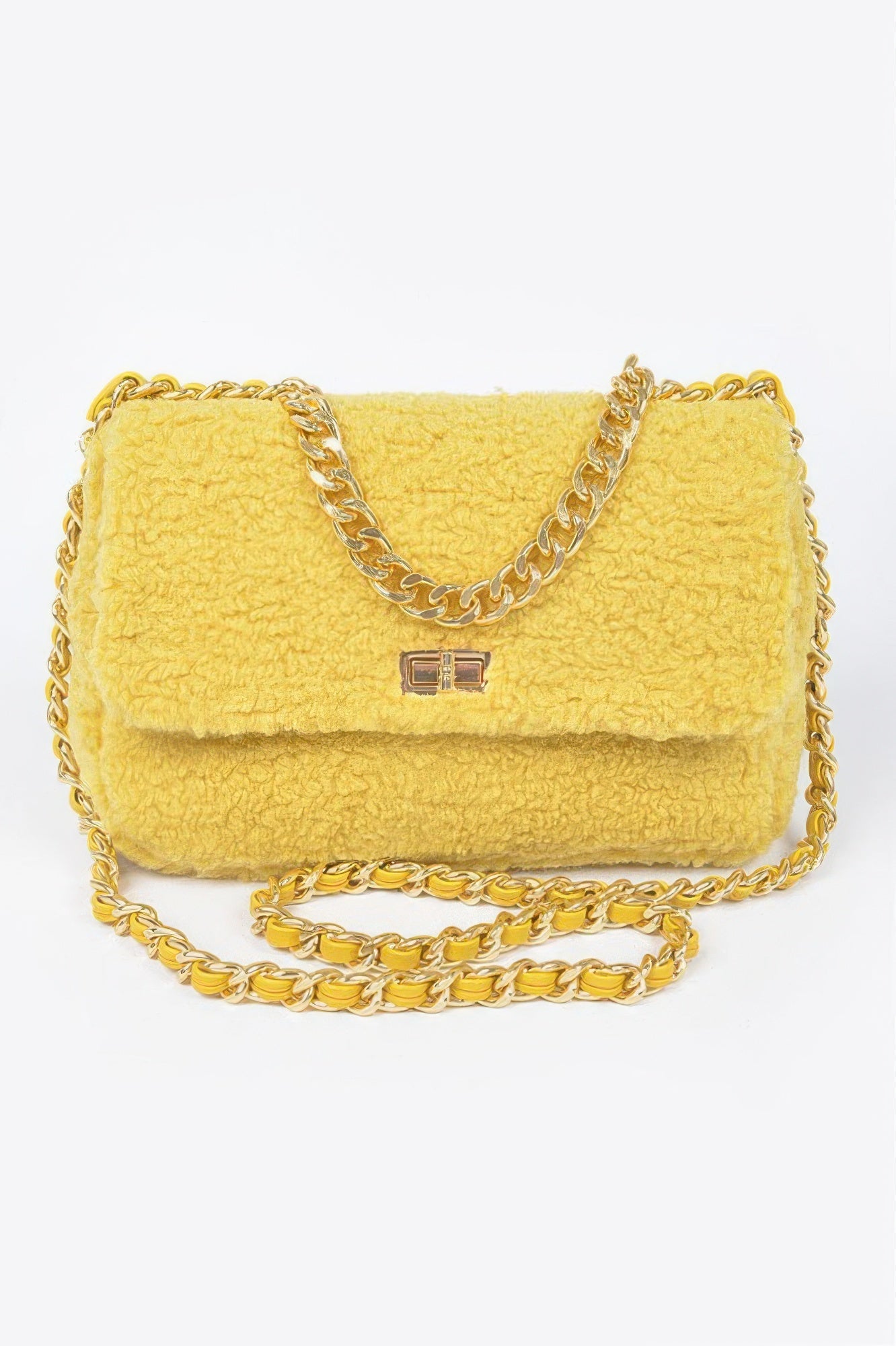 Faux Fur Shoulder Bag