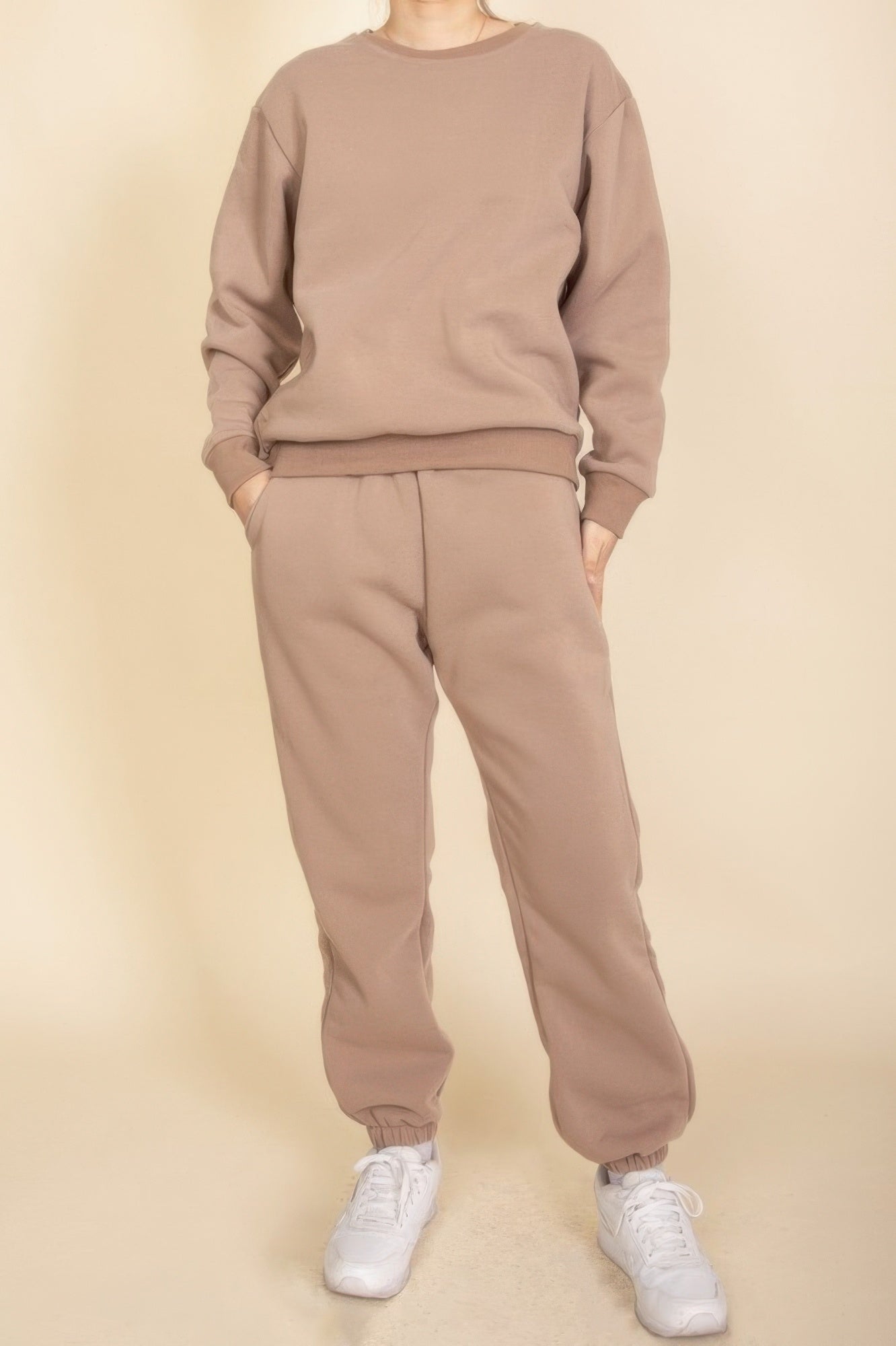 Classic Poly Fleece Crewneck Pullover