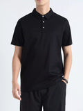 Men's Plus Size Casual Fit Short Sleeve Polo