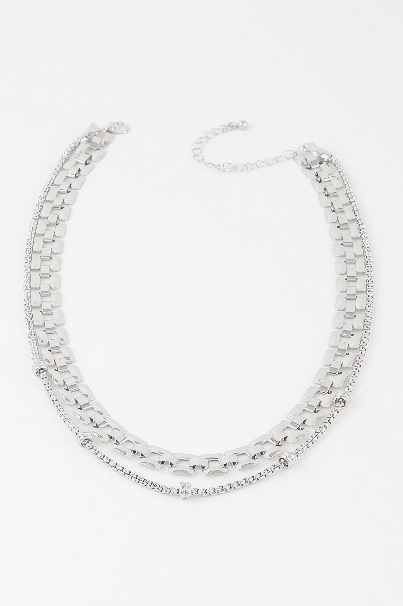 Double Box Chain Necklace