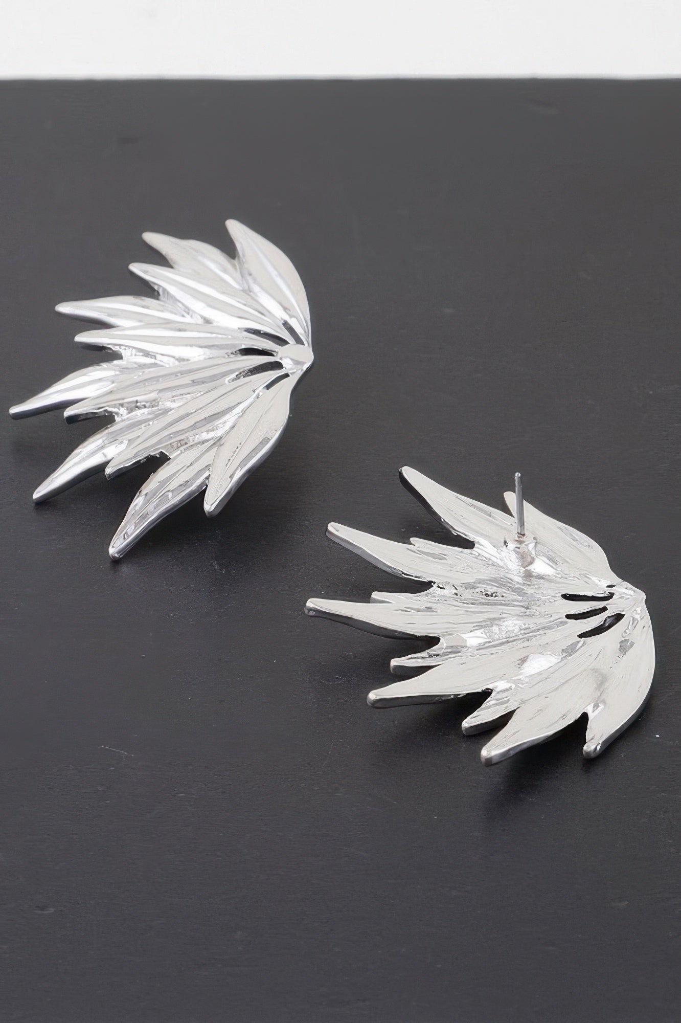 Flared Petal Wing Earrings