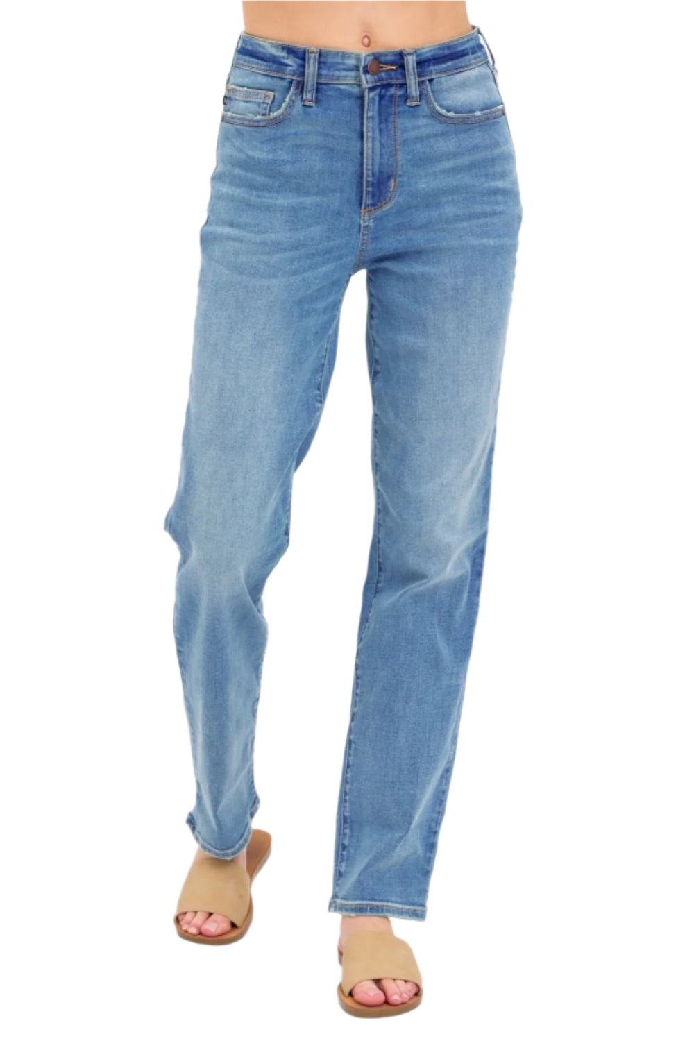 Judy Blue Size 5/27 High Waist Straight Jeans