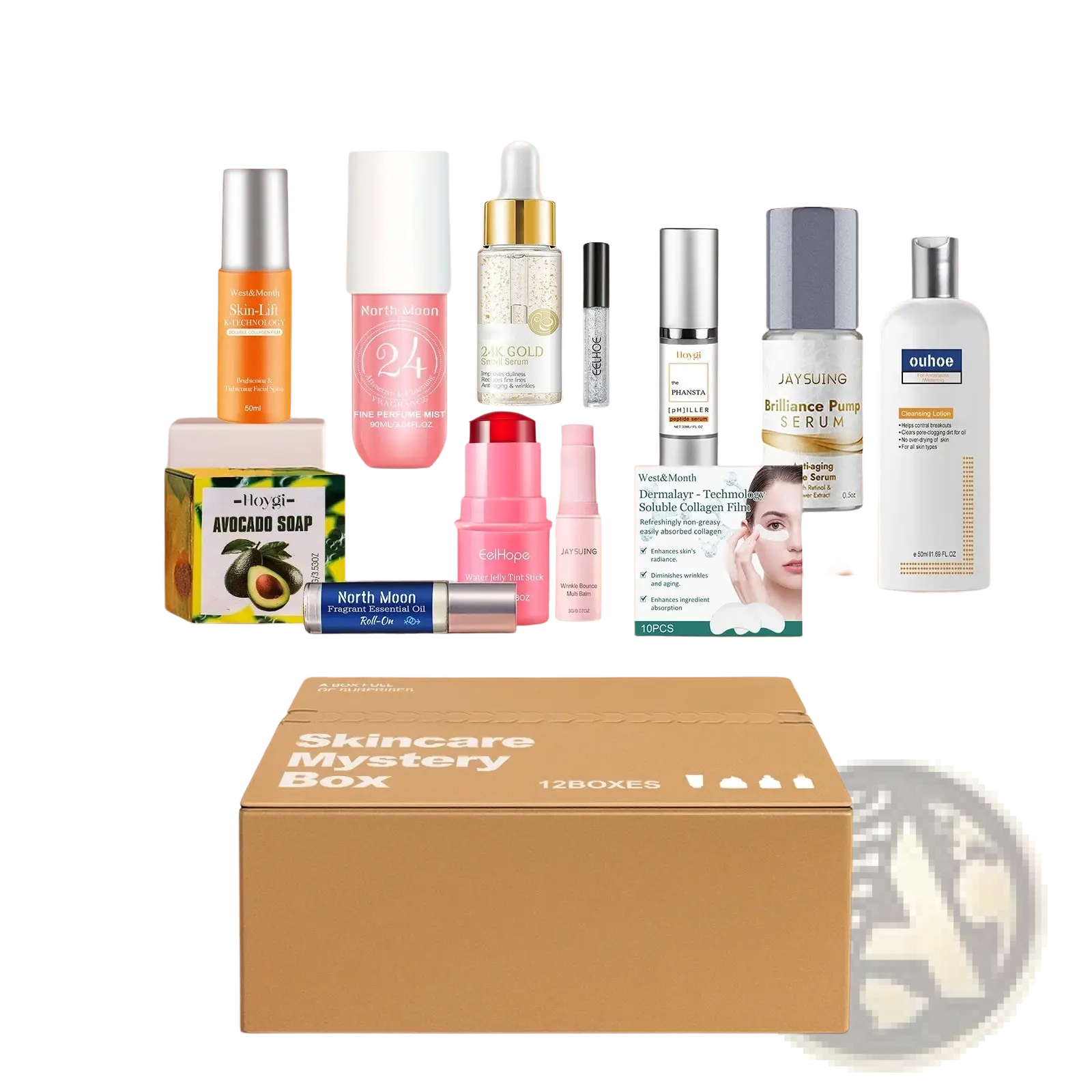 Skincare Mystery Box 12 Piece Beauty Product Set